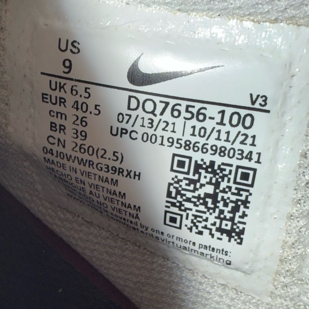 Nike Air Force 1 '07 'Peace Sneakers Women’s Size 9 RARE - Picture 8 of 15